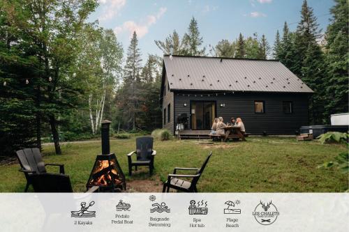 Sainte-Lucie-des-Laurentides House | Le2089 - Spa et plage - Les chalets dans le nord
