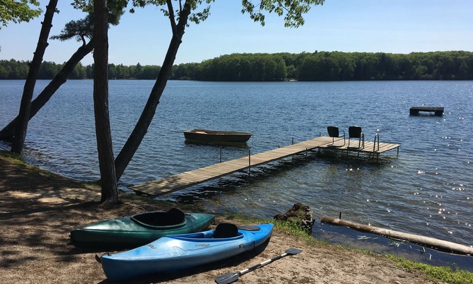 Interlochen House | Leaning Pine: A Quiet Lakefront Cottage