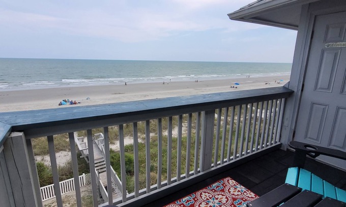 Surfside Beach Condo | Leave your worries behind in this cozy getaway right on the beach!