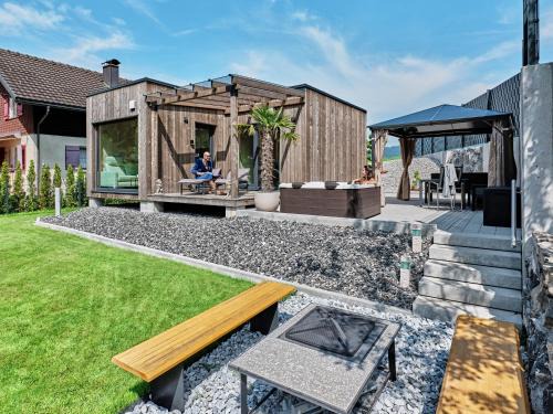 Frastanz Ski Chalet | Lelis Alpenloft - Bergchalet in Halden