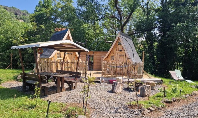 Saint-Diery Cabin | LES Cabanes Feeriques DU Cheix