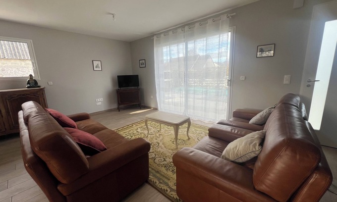 Gouville-sur-Mer House | Les Courtillets 4 persons near sea and shops