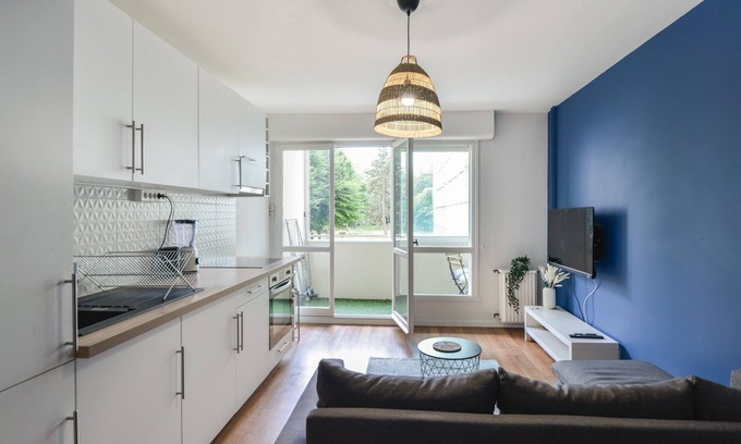 Herouville-Saint-Clair Apartment | Les Portes d'Or - Charmant Appt pour 6