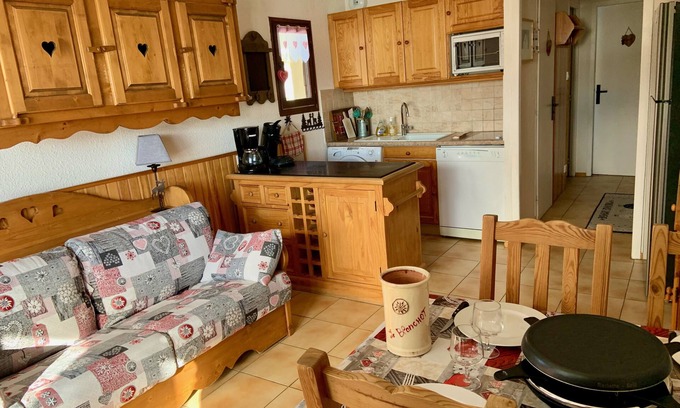 Les Saisies Apartment | Les Saisies - Cottage 5 people - Resort center