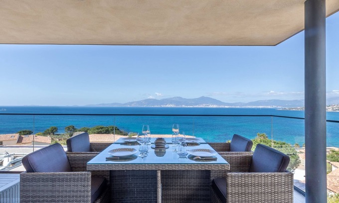 Pietrosella Apartment | Les Terrasses de l'Isolella - Vue mer et montagne