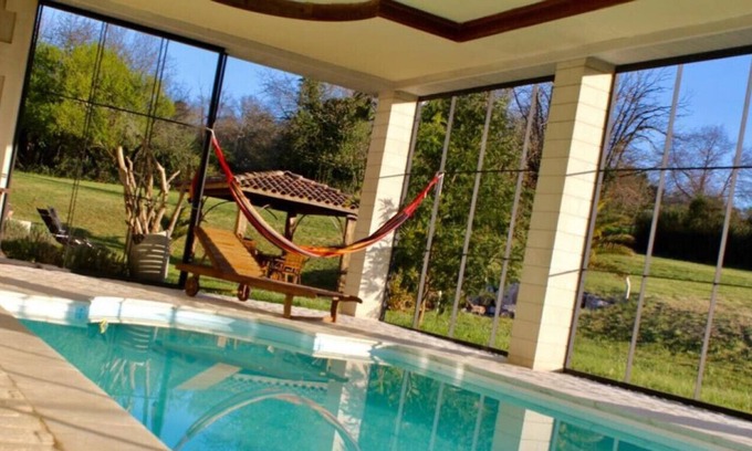 Brossac House | Lescure - Relaxing getaway in the middle of nature with swimming pool, for 12