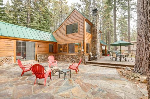 Sunnyside House | Less Than 1 Mi to Lake Tahoe Beaches Home with Fire Pit!