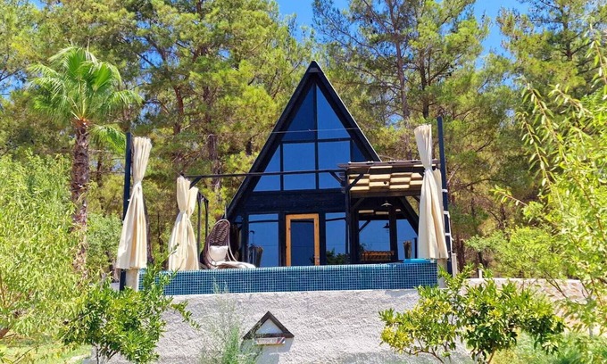 Faralya Villa | Letoon is located in a cedar forest, our natural healer - de-stress and unwind