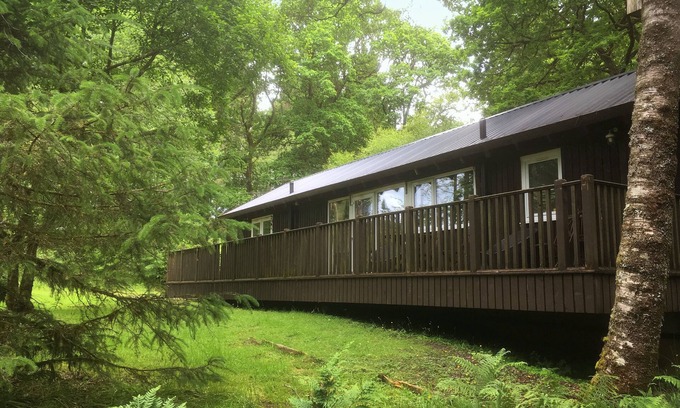 Taynuilt Cabin | LIEVER is a charming log cabin in a beautiful forest location close to Loch Awe
