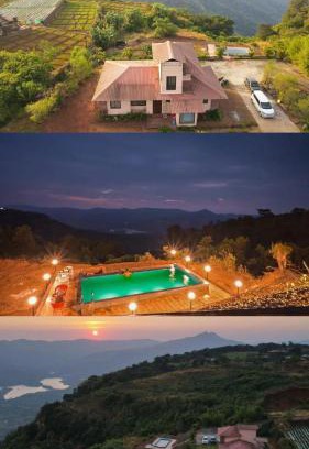 Mahabaleshwar House | Lifeline Villas- Backwater Breeze Valley View Luxurious Infinity Pool Villa With Huge Open Area