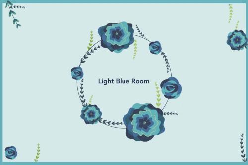 Scordia Bed & Breakfast | Light Blue Room