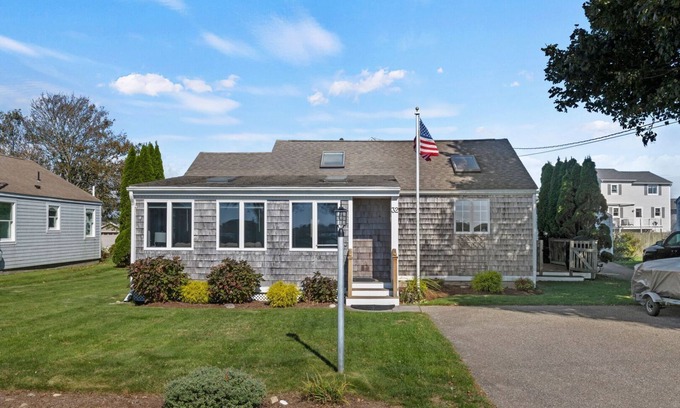 Snug Harbor House | Light, Bright and Beach Home with Water Views on Great Island