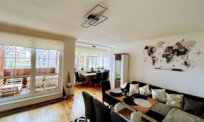 Hlubocepy Apartment | Light & Wood Design - 89 m2 Apartment in Prague