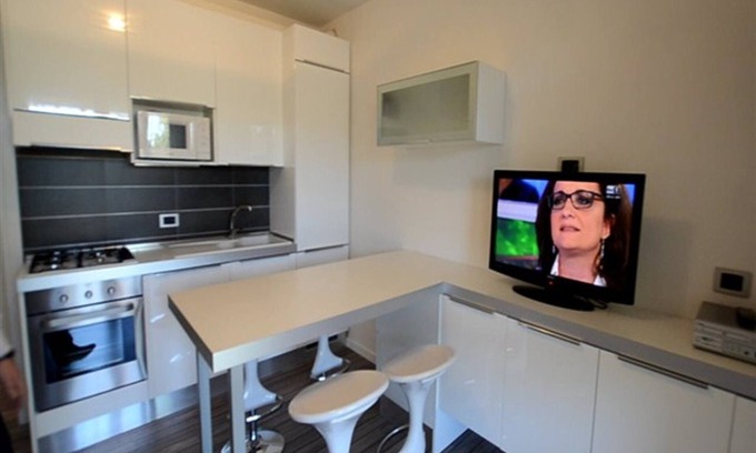 Lignano Riviera Apartment | Lignano C: Living room + 2 bedrooms