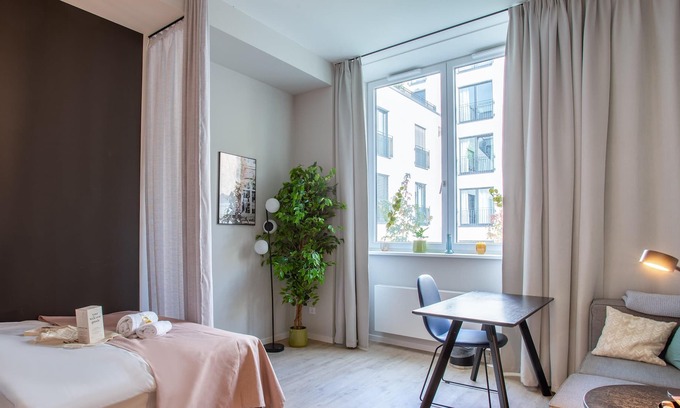 Stadtmitte Apartment | limehome Düsseldorf | Single Suite