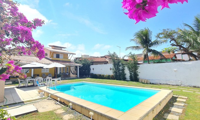 Ipitanga House | Linda Casa DE Temporada EM Praia DE Vilas DO Atlântico 5/4 COM Piscina