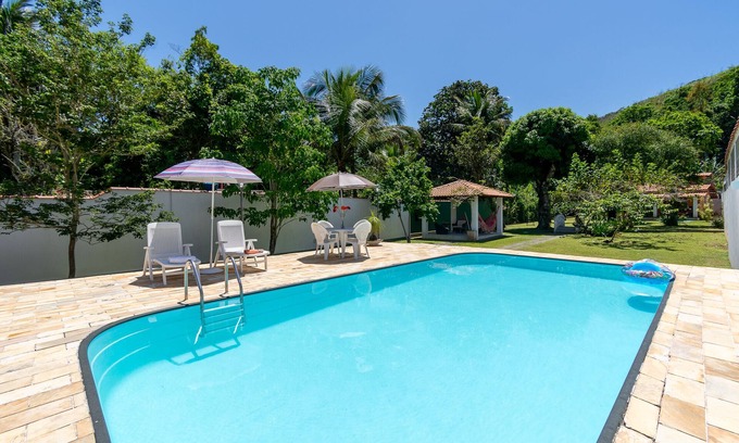 Monsuaba House | Linda casa com lazer completo em meio à natureza