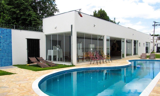 Vila Helena House | Linda casa c Wi-Fi, piscina e lazer em Sorocaba/SP