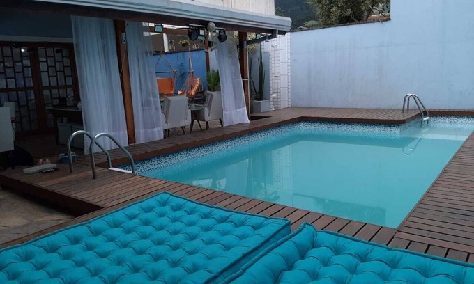 Pereque-Mirim House | Linda Casa com Piscina e Ótimas Acomodações Super Confortável Ubatuba-sp