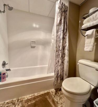 Cedar Falls Apartment | Lindell Motor Lodge - Downtown Cedar Falls Studio With Free Gated Parking!