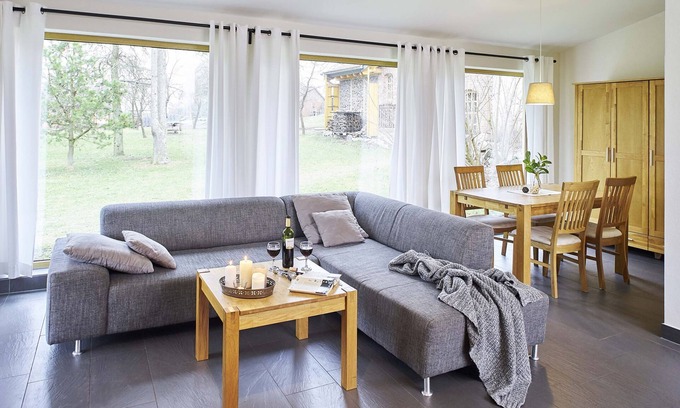 Gorzig House | Lindenhaus mit 62 m² auf 2 Ebenen für 4+1 Pers., 1 Schlafzimmer, 1 Schlafgalerie
