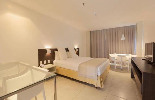 Cruz das Almas Apartment | Lindo Apto beira-mar no Condomínio do Hotel Ritz Suítes Home Service