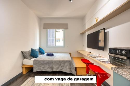Santa Paula Apartment | Lindo Estudio - com estacionamento incluso ap 814
