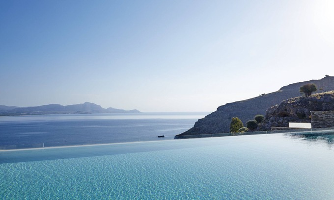 Vlicha Hotel | Lindos Blu Luxury Hotel & Suites - Adults Only