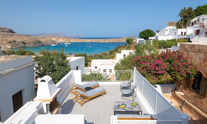 Lindos Apartment | Lindos Shore Junior Suite very close to Lindos Main Beach