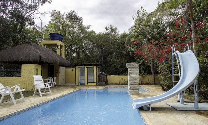 Caravelas House | Line Rio- Farm in Búzios next to the Beach with Pool, Barbecue, Sauna