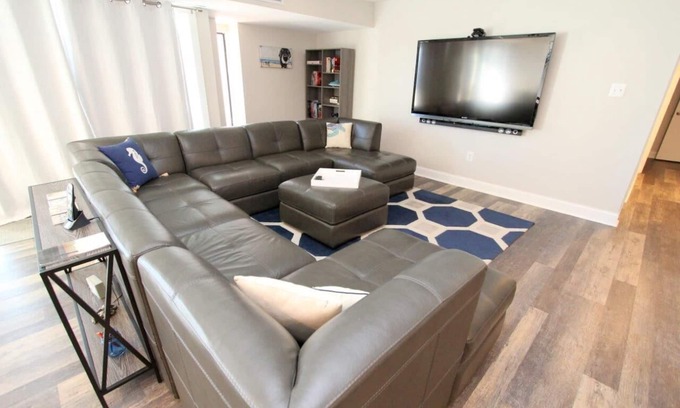 Rehoboth Beach Condo | LINENS & DAILY ACTIVITIES INCLUDED! OCEANFRONT/BOARDWALK BUILDING W/ROOFTOP POOL Enjoy this home away from home! Everything is new in this top floor luxury condo including all furniture, mattresses and bedding.