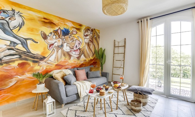Coupvray Apartment | Lion King Suite - 4P near Disneyland Paris
