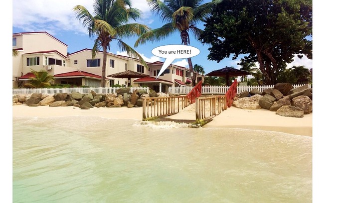Dickenson Bay Apartment | LITTLE BAY VILLA 40 PACES FROM THE CARIBBEAN SEA!