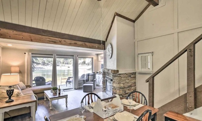 Lake City Cabin | Little Bear Cabin on the Lake -Sunshine and Views Right on the Water!