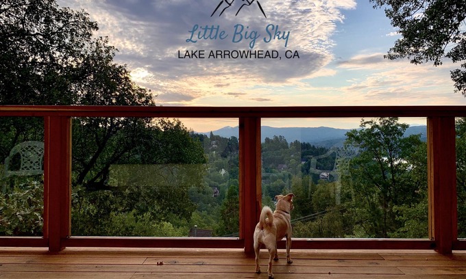 Lake Arrowhead House | Little Big Sky: A Dog-friendly Treehouse with a View