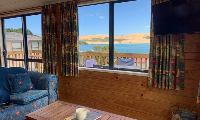 Whirinaki House | Little Blue Beauty, harbour views & more
