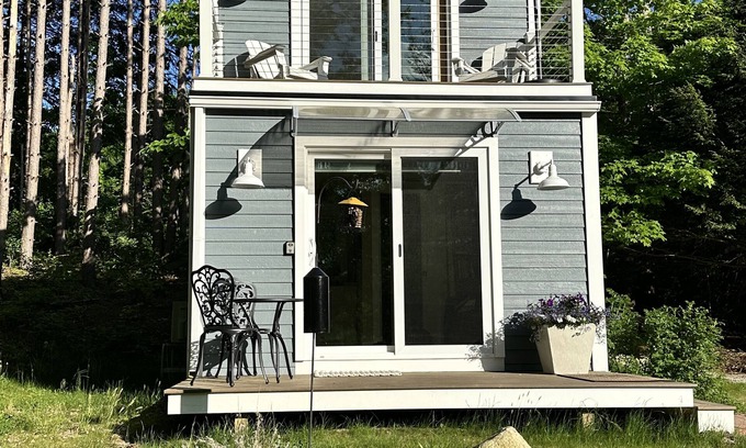 Pownal Cottage | Little Fox Hill - a tiny house in the woods by a brook
