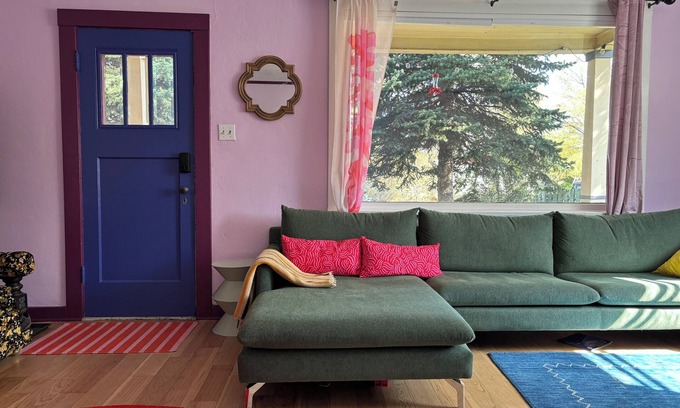 Westside House | Little Oasis in Center of Missoula-Sustainable Arty 1930s House