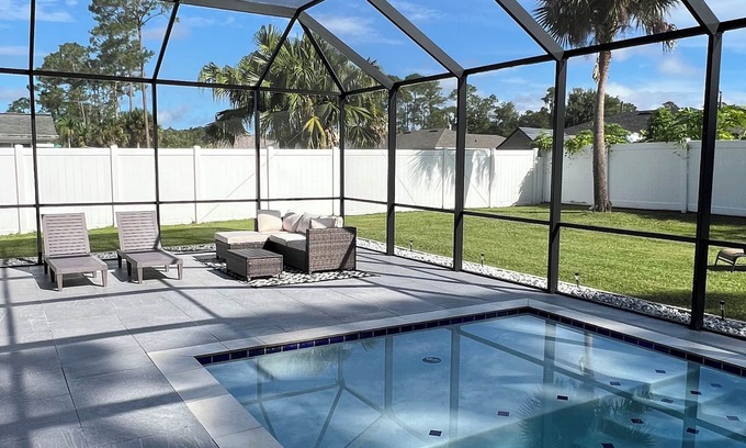 Palm Coast House | 🌴Little Paradise 🌴w/heated pool in PALM COAST Florida