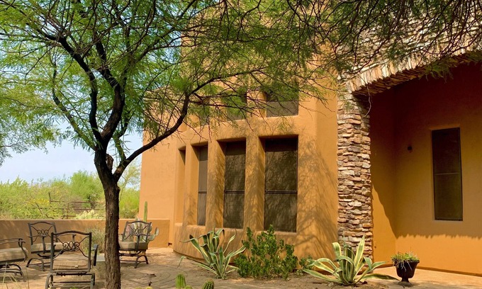 Sunrise Desert Vistas House | LITTLE SPUR Casita in N. Scottsdale with kitchen, desert views, and adventure.