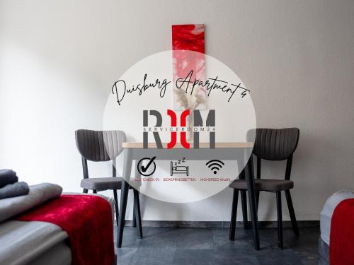 Marxloh Apartment | Livemore24 - Apartment 4 in Duisburg WLAN - Smart-TV - 24-7 Check-in und Küche