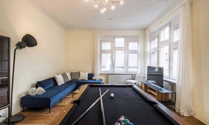 Kippenheim Apartment | living Timeless Europa Park Fans 140qm Billard