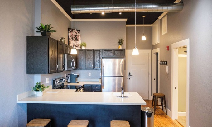 Newark Apartment | Local Discounts!- Trendy Loft in Historic Downtown Newark