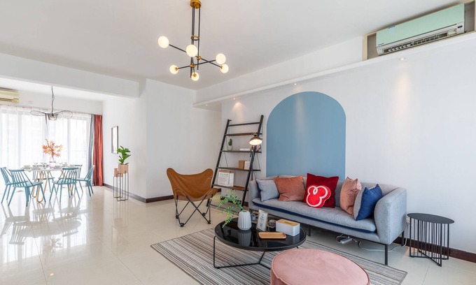 Xiangzhou District Apartment | Locals Boutique Apartment Huafa Plaza 36