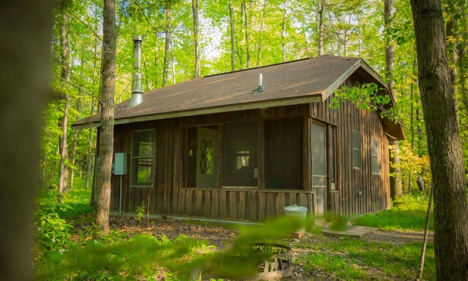 Finlayson Cabin | Located at the Heart of the Solana State Forest in Amongst the Forest Trees