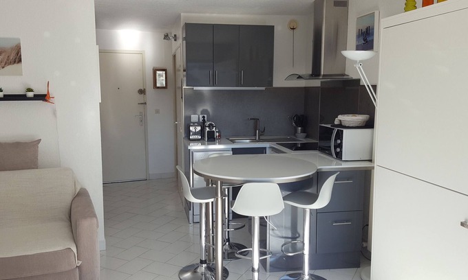 La Petite Motte Apartment | Location à La Grande Motte Couchant Appartement 30 m² Terrasse 8 m² 4 Couchages