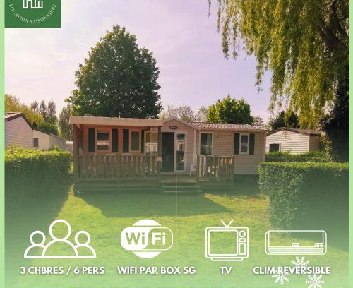 Ivry-la-Bataille Resort | Location de Mobilhomes 3 Chambres, camping 3 étoiles