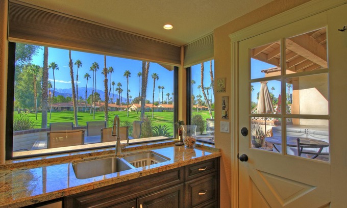 Palm Desert Condo | Location, Location, Spectacular Mountain & Golf Couse Views! Remodeled PD Condo