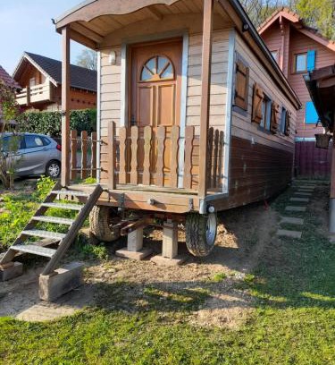 Waldighofen Ski Chalet | location type gîte, chambre d'hôte, meublé de tourisme dans joli petit chalet typique et ou jolie roulotte type bohème