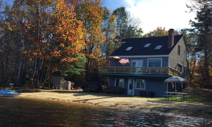 Barnstead House | Locke Lake Beachfront Vacation Home
